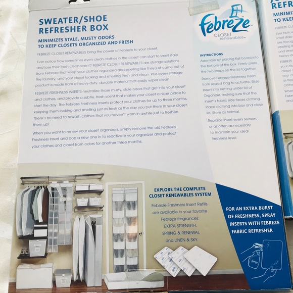 New Febreeze Storage Boxes Bundle - Picture 4 of 5